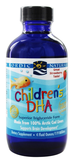 Nordic Naturals - Children's DHA Liquid Strawberry - 4 fl. oz.