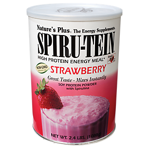 Spiru-Tein Soy Protein with Spirulina - Strawberry (32 Servings)