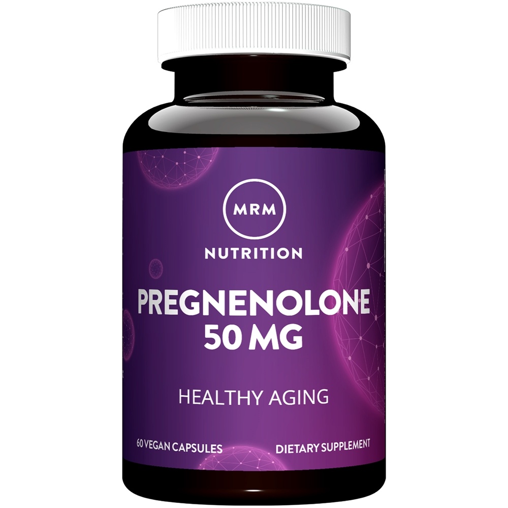 MRM Nutrition - Pregnenolone Healthy Aging Support 50 mg. - 60 Vegan Capsules