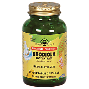 Rhodiola Root Extract - Standardized Full Potency (60 Vegetarian Capsules)