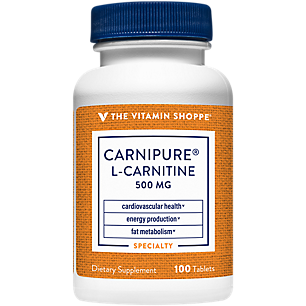 Carnipure L-Carnitine Amino Acid - 500 MG (100 Tablets)
