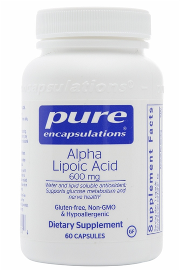 Pure Encapsulations - Alpha Lipoic Acid 600 mg. - 60 Capsules