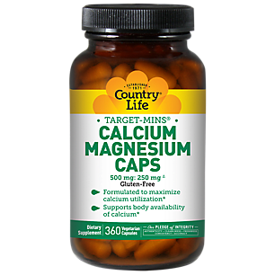 Calcium Magnesium (360 Vegetarian Capsules)