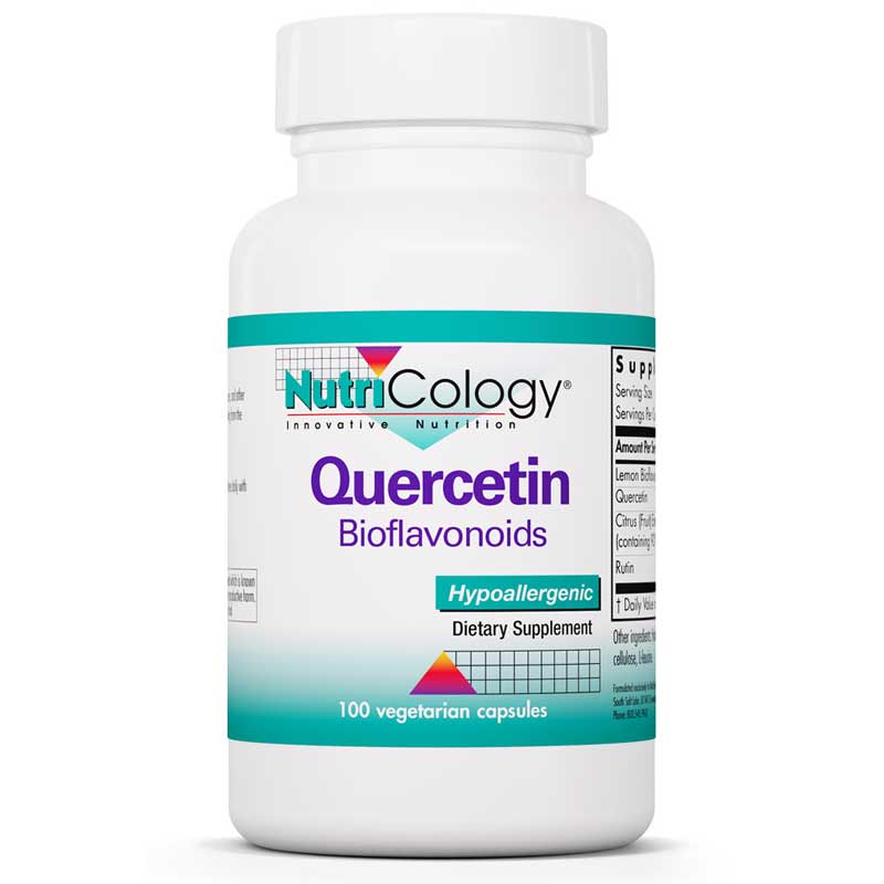 Nutricology Quercetin Bioflavonoids 100 Veg Capsules