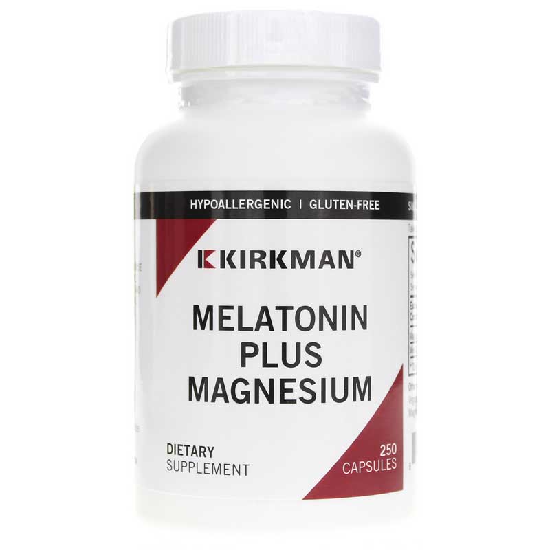 Kirkman Melatonin Plus Magnesium 250 Capsules
