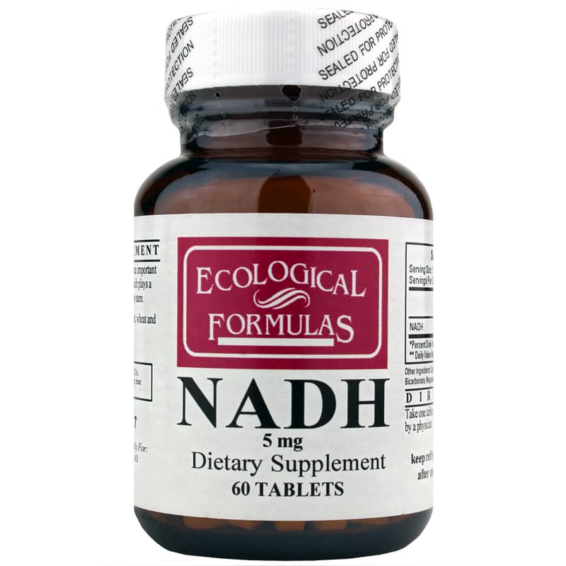 Ecological Formulas Nadh 5 Mg 60 Tablets