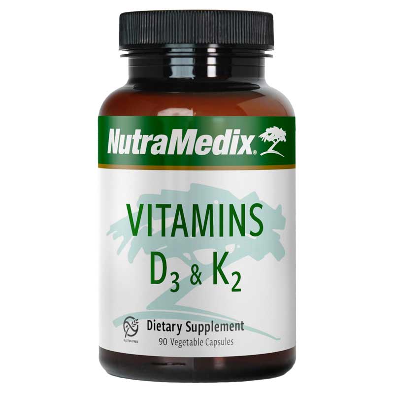 NutraMedix Vitamins D3 & K2 90 Capsules