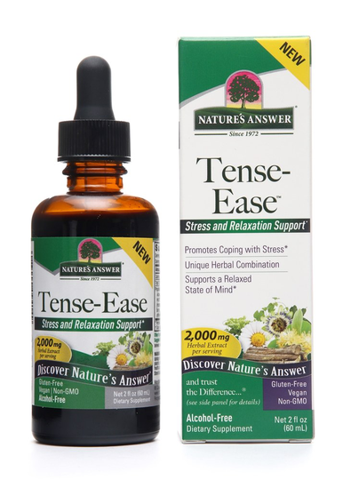 Nature's Answer - Tense-Ease Stress & Relaxation Support - 2 fl. oz.