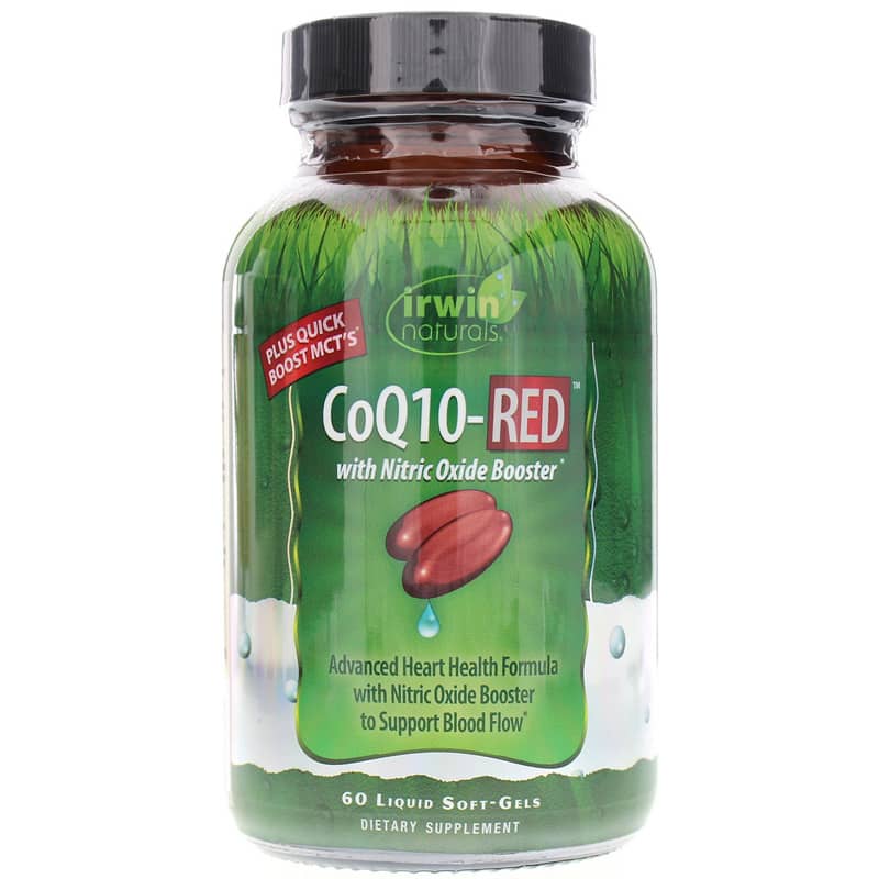Irwin Naturals CoQ10-RED 60 Liquid Softgels