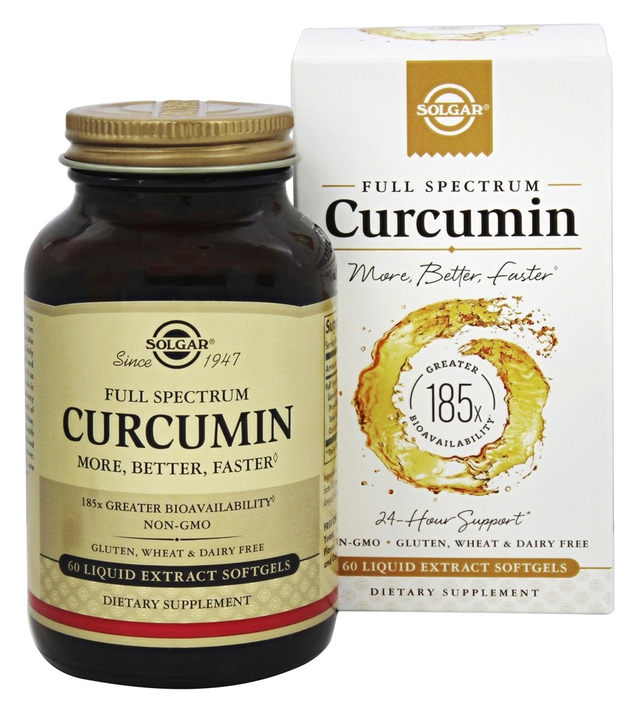 Solgar - Full Spectrum Curcumin - 60 Softgels
