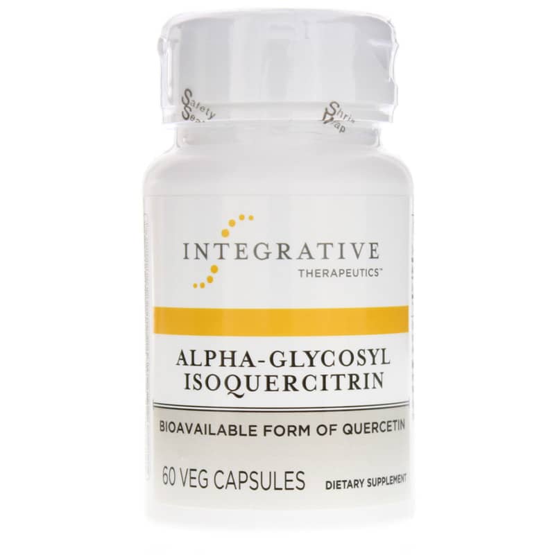 Integrative Therapeutics Alpha-Glycosyl Isoquercitrin 60 Veg Capsules