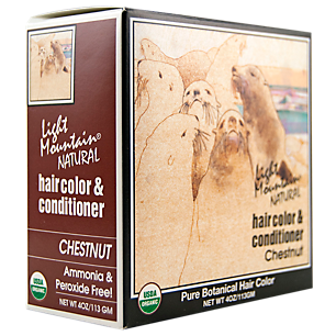 Pure Botanical Hair Color & Conditioner - Chestnut - Organic (4 Ounces)
