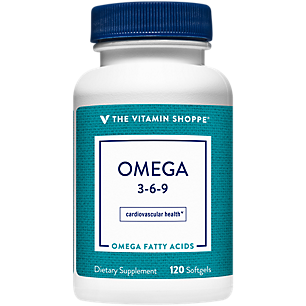 Omega 3-6-9 Essential Fatty Acids - Supports Cardiovascular Health (120 Softgels)