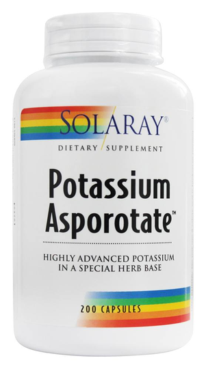 Solaray - Potassium Asporotate 99 mg. - 200 Capsules