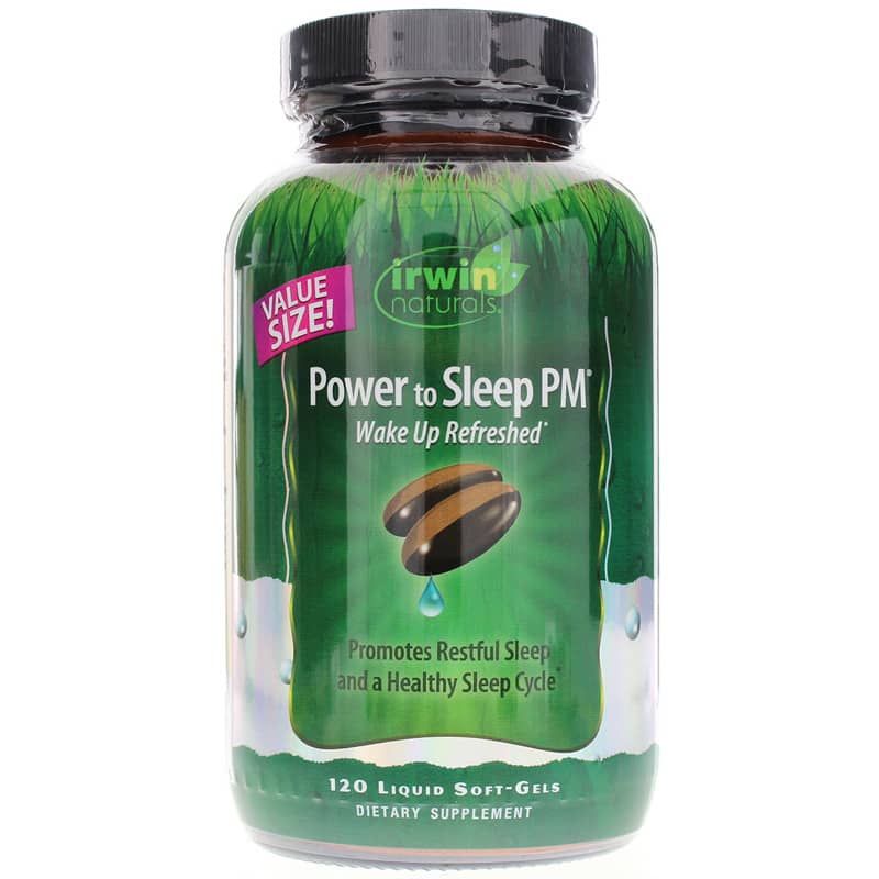 Irwin Naturals Power to Sleep PM 120 Liquid Softgels
