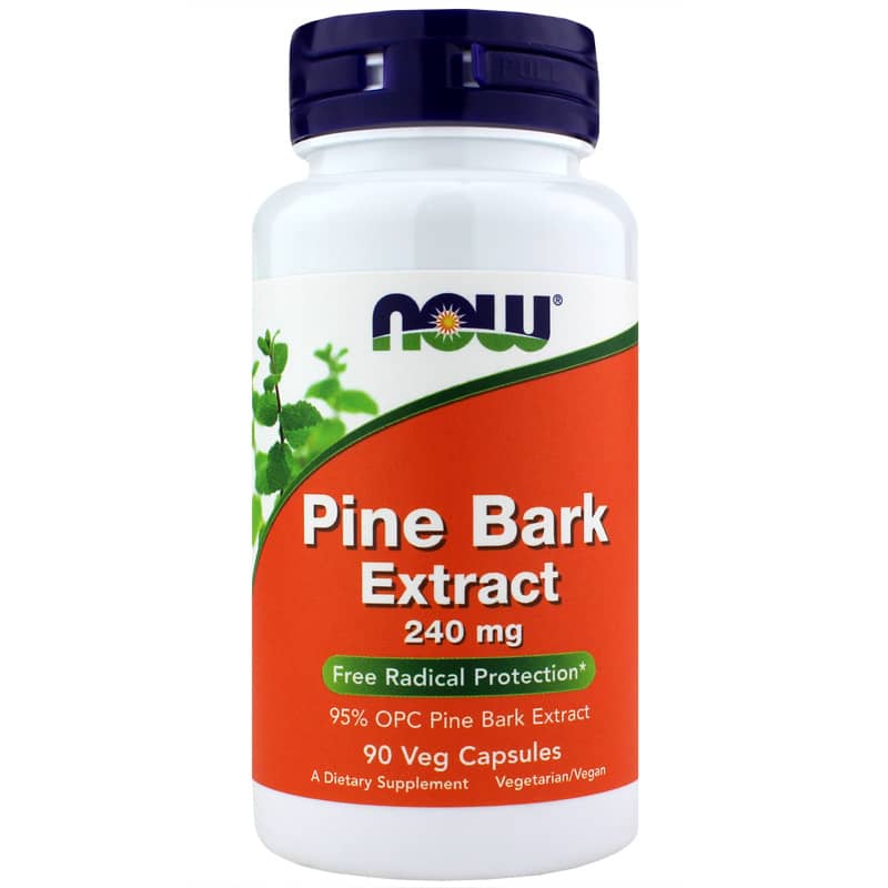 NOW Foods Pine Bark Extract 240 Mg 90 Veg Capsules
