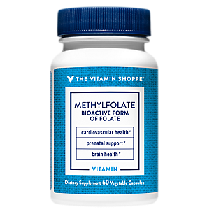 Methylfolate for Women's Health - Prenatal Support & Baby Development - 800 MCG (60 Vegetable Capsules)
