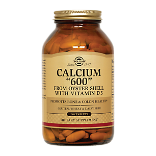 Calcium 600 from Oyster Shell with Vitamin D3 (240 Tablets)