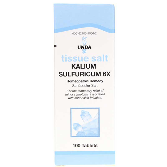 Unda Kalium Sulfuricum 6X 100 Tablets