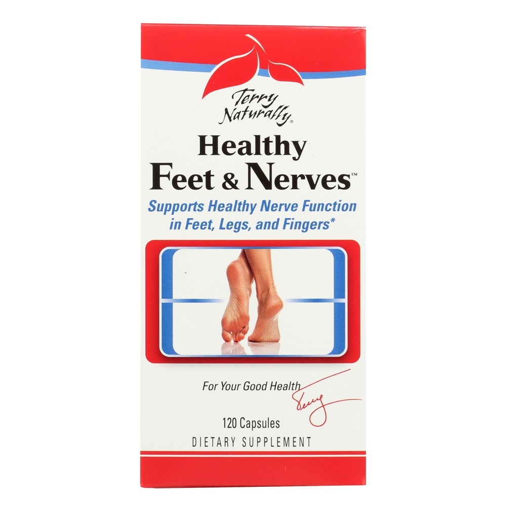 EuroPharma - Terry Naturally Healthy Feet & Nerves - 120 Capsules