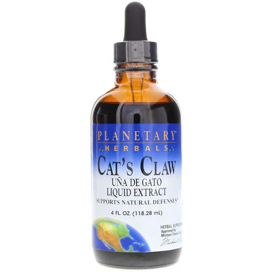 Planetary Herbals Cat's Claw Liquid 4 Oz