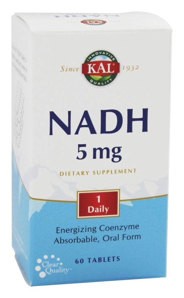 Kal - NADH Energizing Coenzyme 5 mg. - 60 Tablets