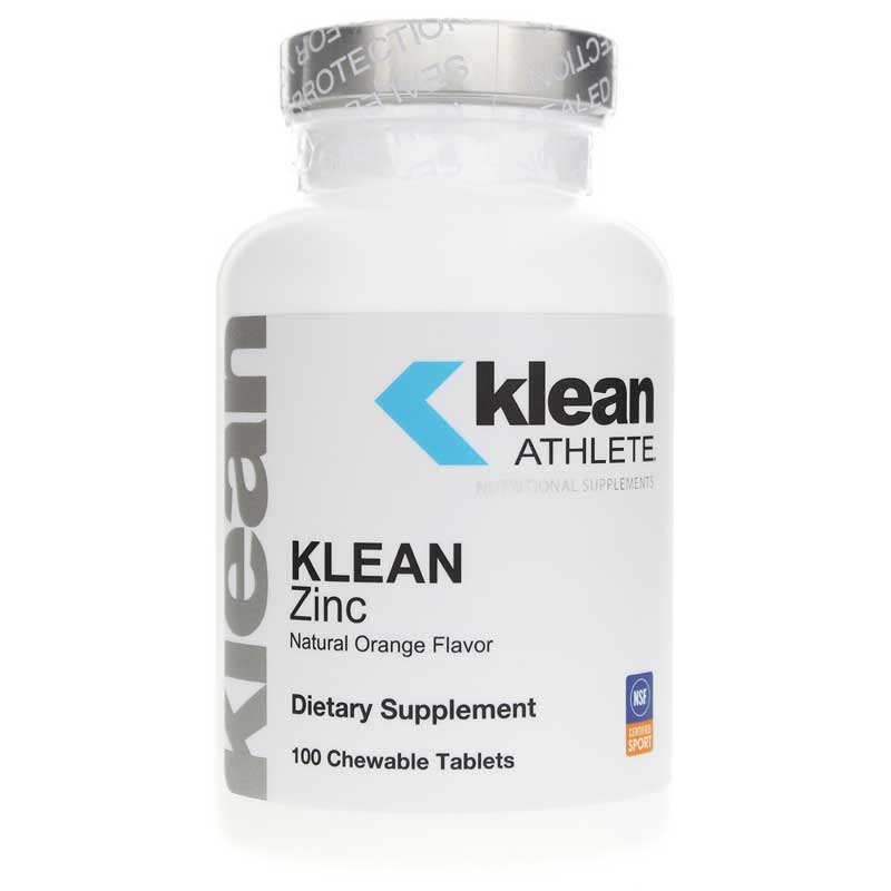 Klean Athlete Klean Zinc 100 Chewable Tablets