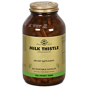 Milk Thistle - Full Potency Herb (250 Vegetarian Capsules)