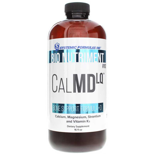 Systemic Formulas CalMD LQ Bone Support Formula + D3 16 Oz