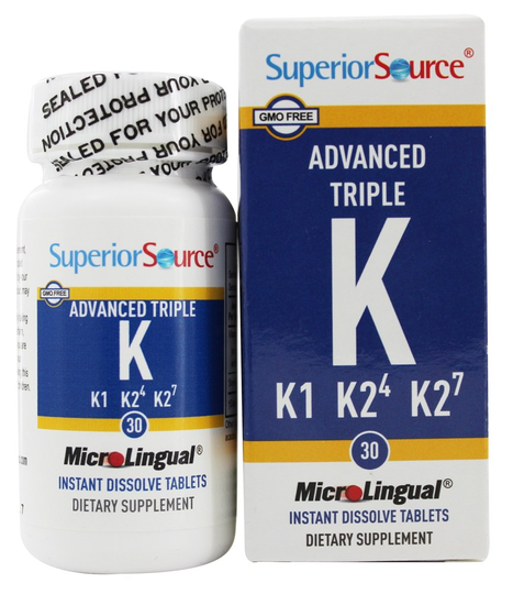 Superior Source - Advanced Triple K 1050 mcg. - 30 Quick Dissolve Tablets