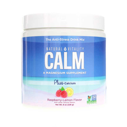 Natural Vitality Natural Calm Plus Calcium 8 Oz