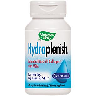 Hydraplenish Hyaluronic Acid + MSM with BioCell Collagen (60 Vegetable Capsules)