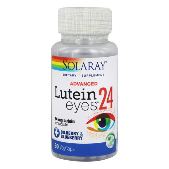 Solaray - Advanced Lutein Eyes 24 mg. - 30 Vegetable Capsule(s)