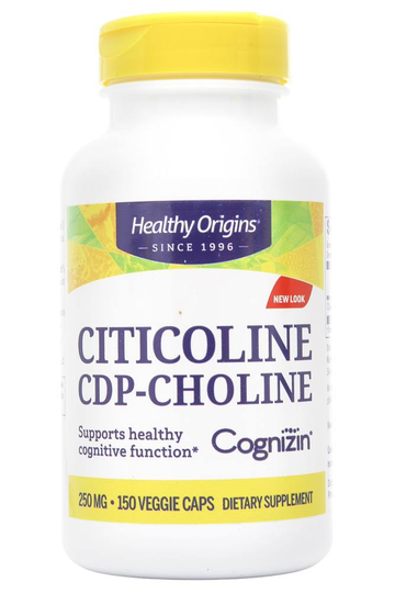 Healthy Origins - Cognizin Citicoline CDP-Choline 250 mg. - 150 Vegetarian Capsules