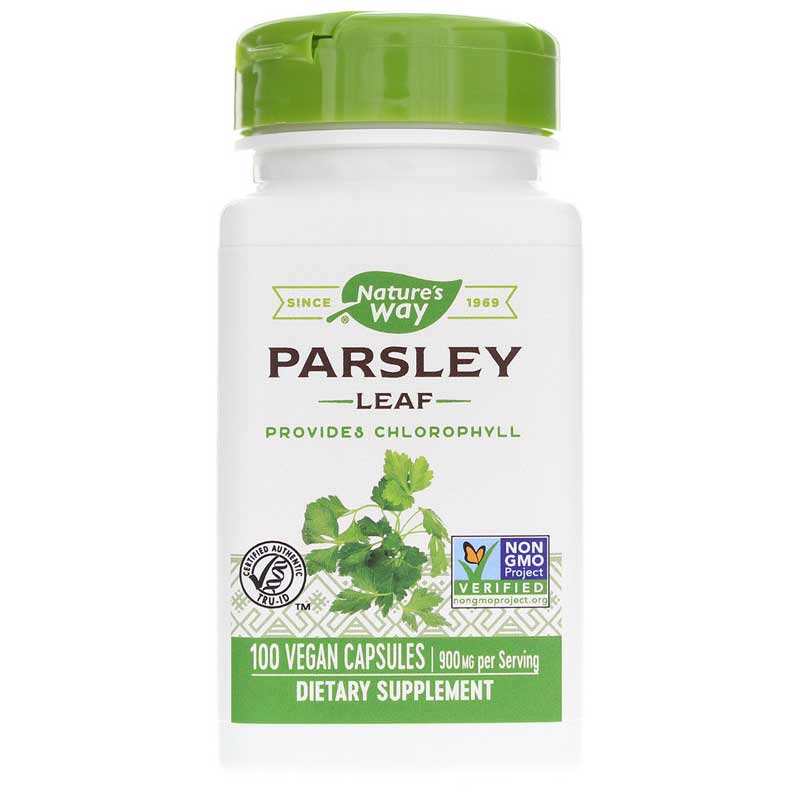 Natures Way Parsley Leaf 450 Mg 100 Vegan Capsules