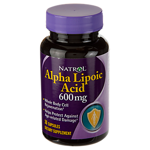 Alpha Lipoic Acid Antioxidant - 600 MG (30 Capsules)