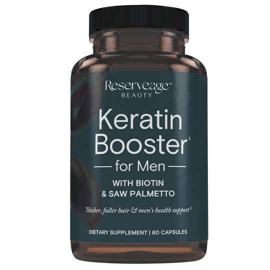 Reserveage Nutrition - Keratin Booster for Men - 60 Vegetarian Capsules