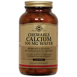 Chewable Calcium - 500 MG (120 Wafers)