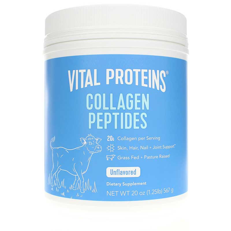 Vital Proteins Collagen Peptides Powder Unflavored 20 Oz