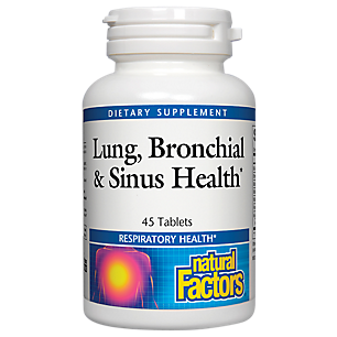 Lung, Bronchial & Sinus Health (45 Tablets)