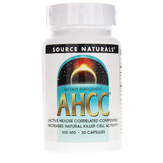Source Naturals Ahcc 500 Mg Capsules 30 Capsules