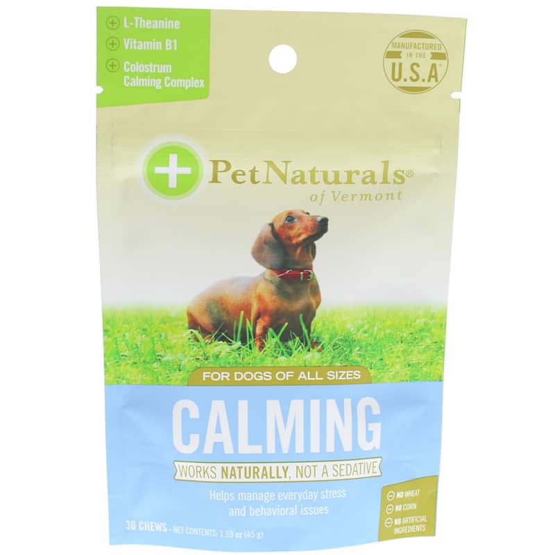 Pet Naturals Of Vermont Calming for Dogs of All Sizes 30 Chewables