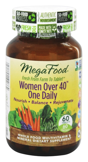 MegaFood - DailyFoods Women Over 40 One Daily - 60 Vegetarian Tablets