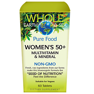 Whole Earth & Sea Womens 50+ Multivitamin