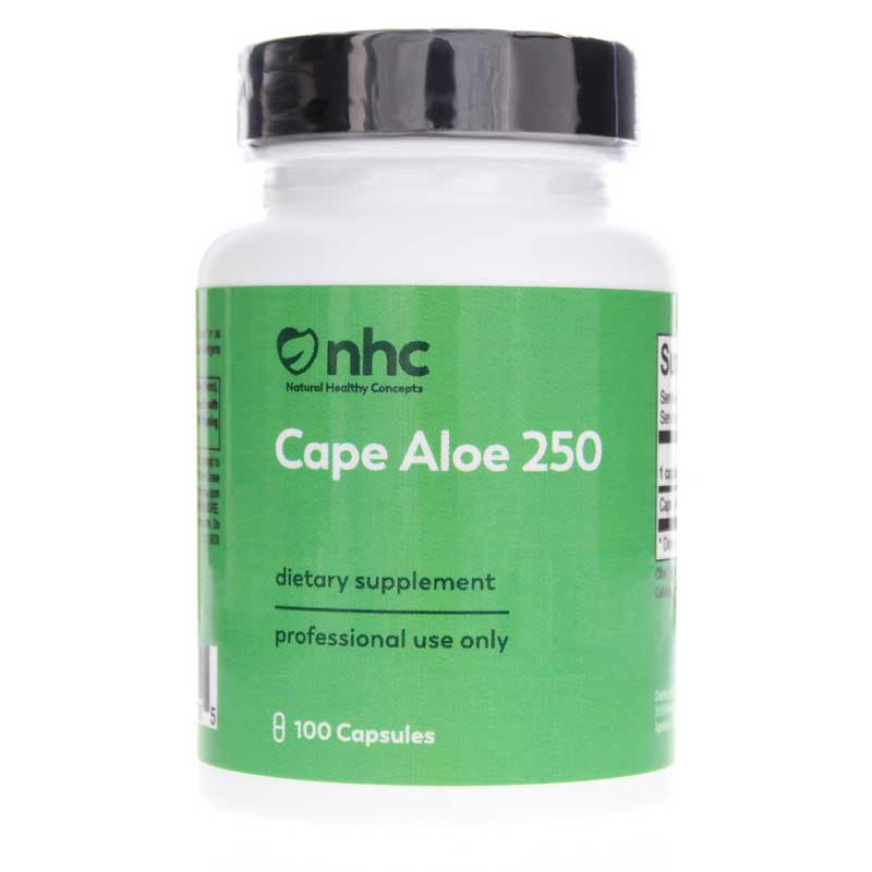 Natural Healthy Concepts Cape Aloe 250 100 Capsules