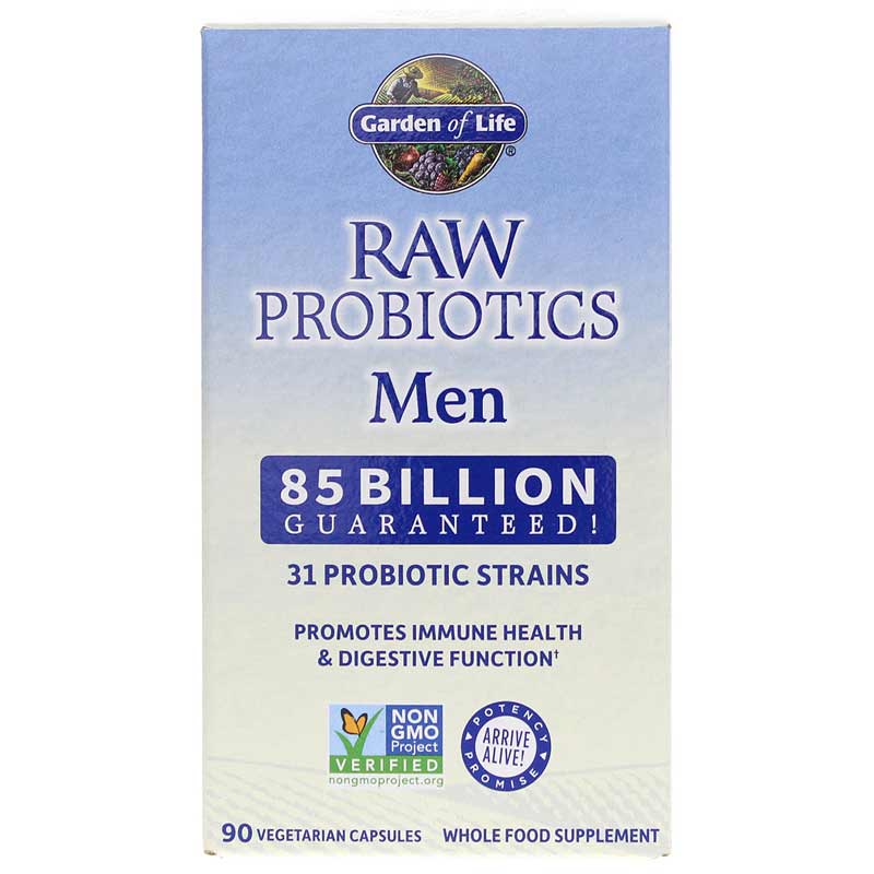 Garden of Life Raw Probiotics Men 90 Veg Capsules