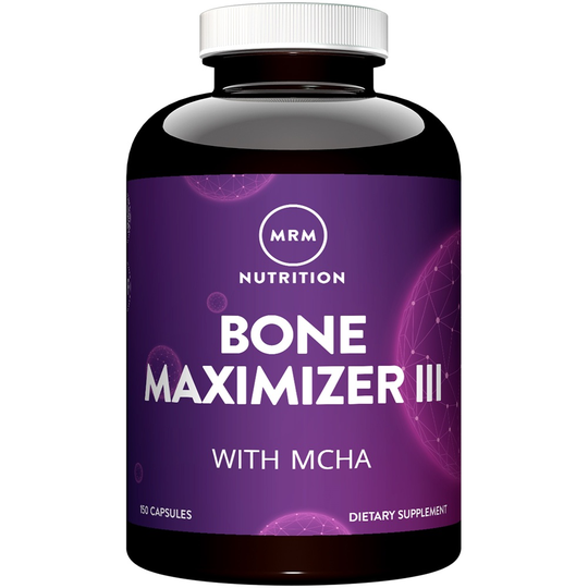 MRM Nutrition - Bone Maximizer III with MCHA Bone Health & Density Support - 150 Capsules