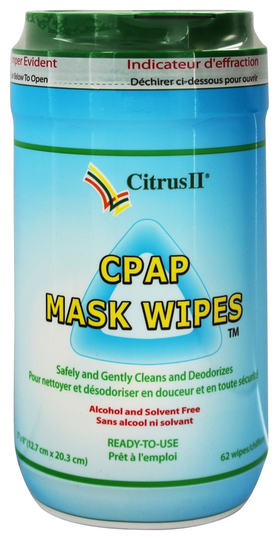 Citrus Magic - Citrus II CPAP Mask Wipes - 62 Wipe(s)
