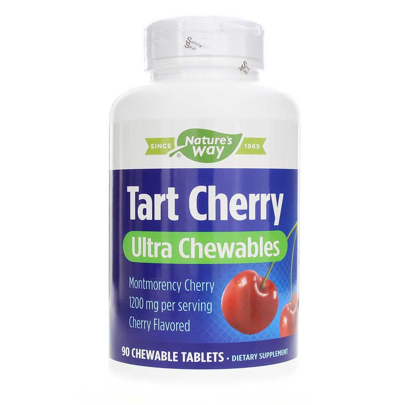 Natures Way Tart Cherry Ultra Chewable 90 Chewables