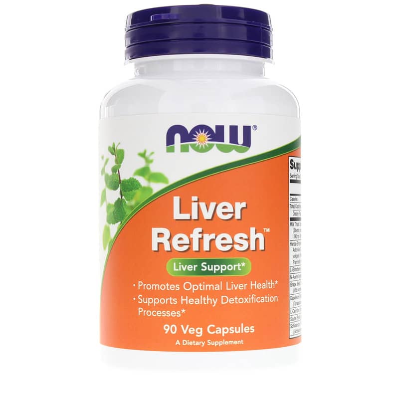 NOW Foods Liver Refresh 90 Veg Capsules